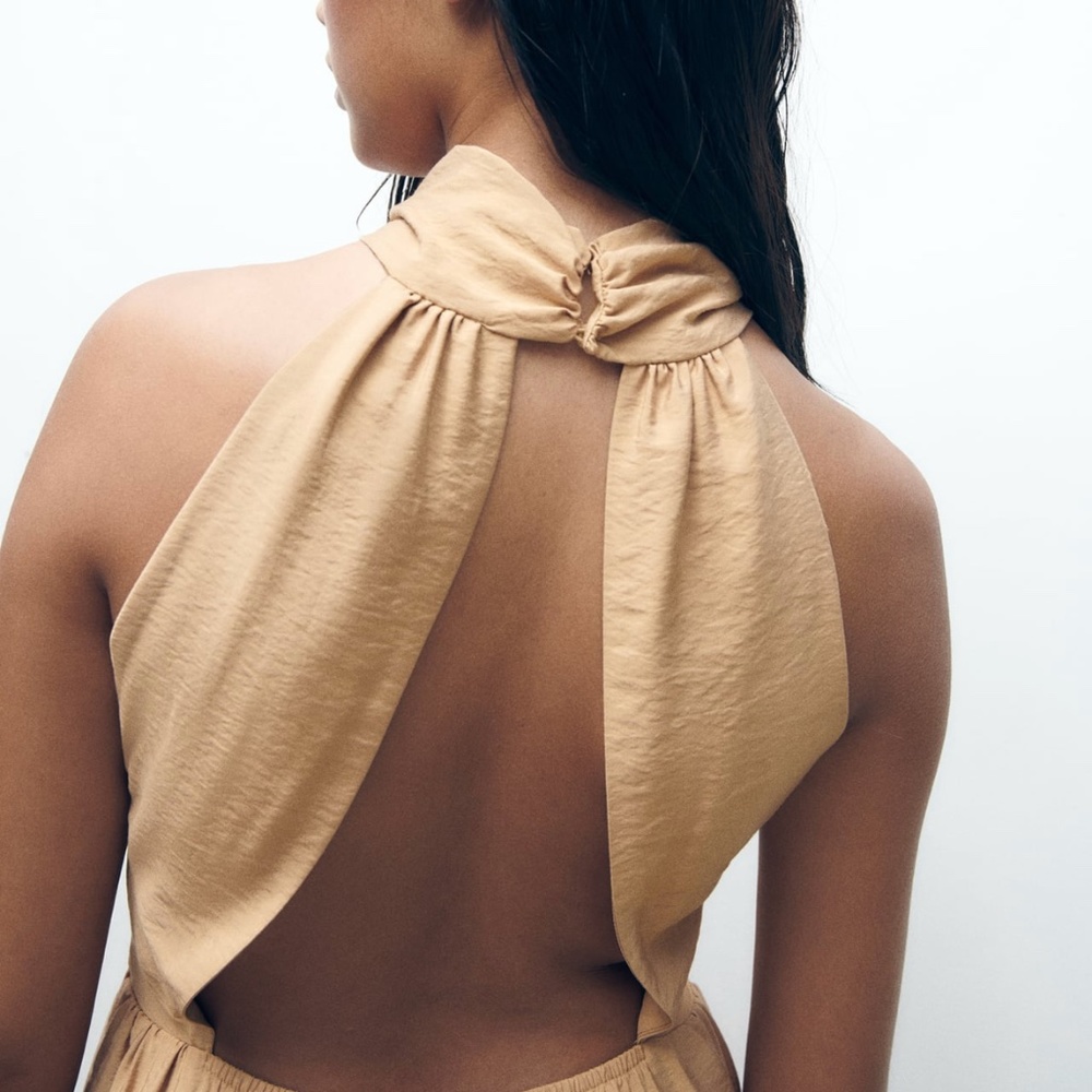 Single 🔥Zara limited edition braided style stylish jumpsuit - Picture 3 of 8